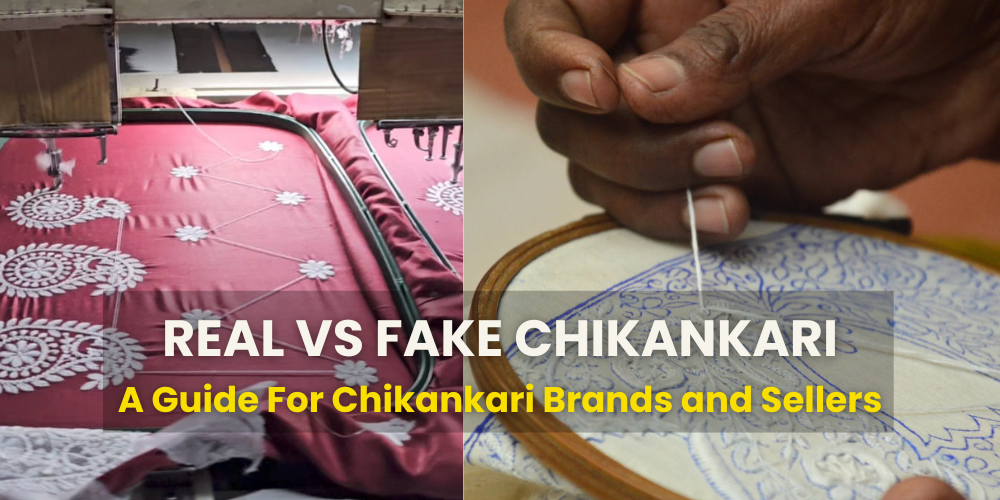 Handmade vs Machine Chikankari – What Wholesale Buyers Must Know