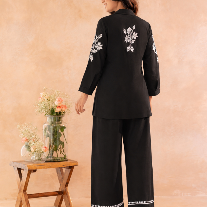Buy Chikankari Coord set in Wholesale bulk order best for boutique owners online store and for exhibitions (3)