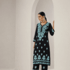 Buy Chikankari Rayon Set in Wholesale bulk order best for boutique owners online store and for exhibitions (3)