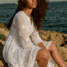 Buy Chikankari Tunic Gown in Wholesale bulk order best for boutique owners online store and for exhibitions (4)
