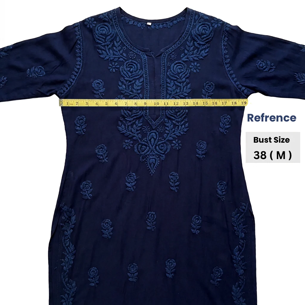 Supporting image for Chikankari Sizing & Measurement Guide for B2B Buyers