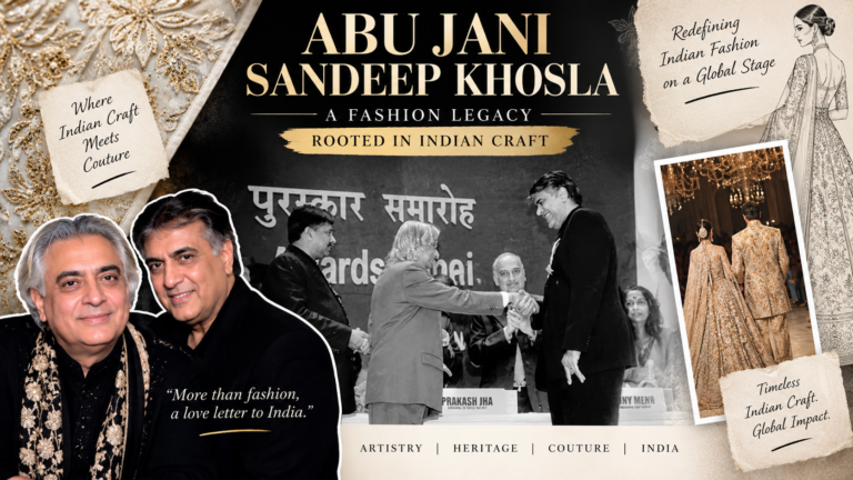 Abu Jani Sandeep Khosla Case Study: How Chikankari Was Reimagined for Indian Luxury Couture