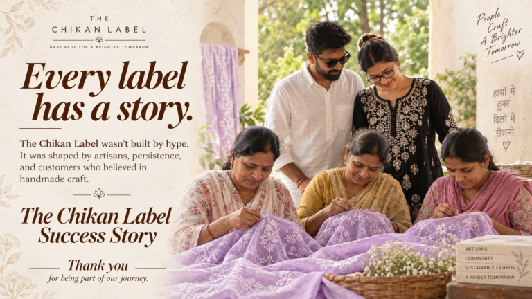 The Chikan Label Case Study: From a Small Lucknow Start to a Digital Chikankari Brand