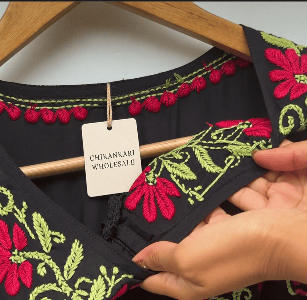 Supporting image for Authentic Lucknow Chikankari